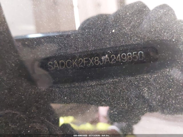 Aukcja sprzedaży 2018 Jaguar F-pace 25t Prestige, vin: SADCK2FX8JA249850, numer aukcji: 45601658