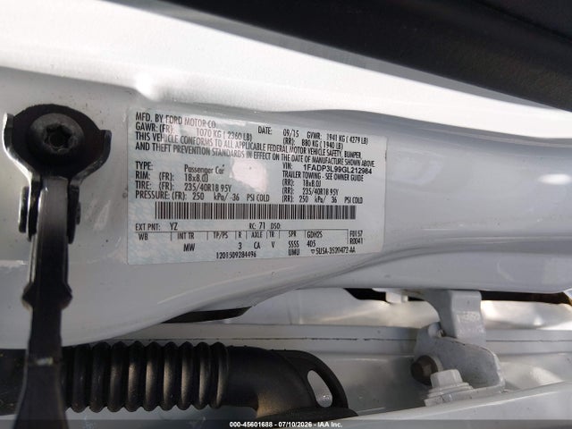 Ford FOCUS ST 2016 1FADP3L99GL212984 Image 9