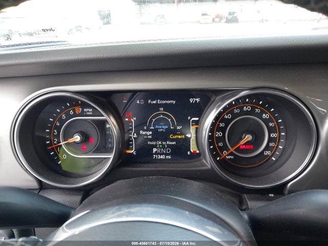 45601743 :رقم المزاد ، 1C6HJTFG6NL183293 vin ، 2022 Jeep Gladiator Overland 4x4 مزاد بيع