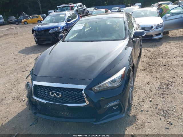 45601776 :رقم المزاد ، JN1EV7AR2JM436410 vin ، 2018 Infiniti Q50 3.0t Sport مزاد بيع