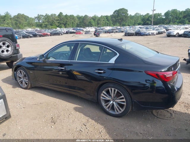 45601776 :رقم المزاد ، JN1EV7AR2JM436410 vin ، 2018 Infiniti Q50 3.0t Sport مزاد بيع