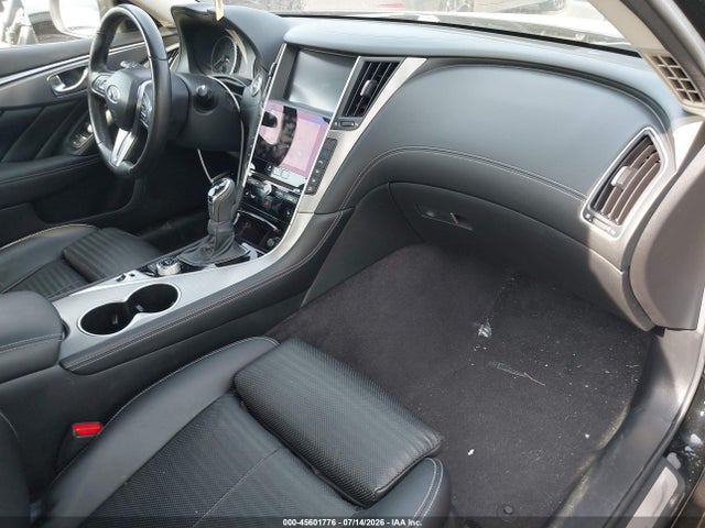 45601776 :رقم المزاد ، JN1EV7AR2JM436410 vin ، 2018 Infiniti Q50 3.0t Sport مزاد بيع