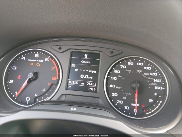 Auction sale of the 2015 Audi A3 2.0t Premium, vin: WAUBFGFF6F1105623, lot number: 45601794