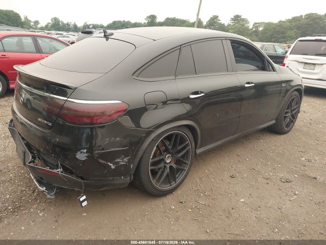 Aukcja sprzedaży 2016 Mercedes-benz Gle 450 Amg Coupe 4matic, vin: 4JGED6EB0GA012558, numer aukcji: 45601849