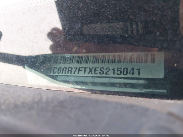 45601927 :رقم المزاد ، 1C6RR7FTXES215041 vin ، 2014 Ram 1500 Express مزاد بيع