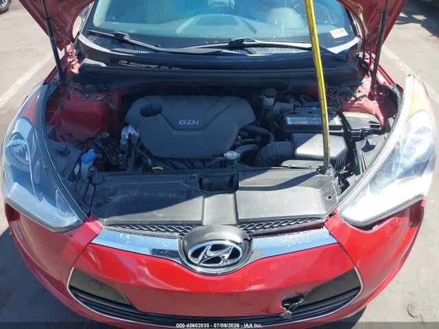 45602035 :رقم المزاد ، KMHTC6AD3DU165608 vin ، 2013 Hyundai Veloster Base W/gray مزاد بيع