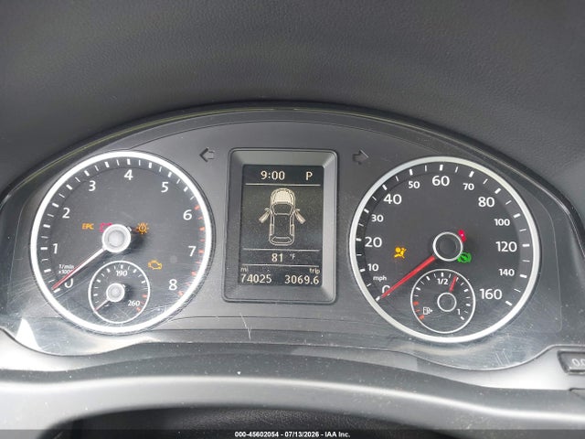 2013 Volkswagen Tiguan Se მანქანა იყიდება აუქციონზე, vin: WVGAV7AX3DW537177, აუქციონის ნომერი: 45602054