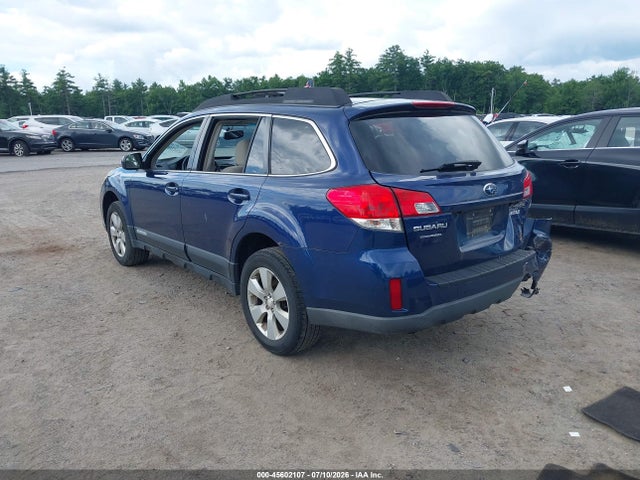 2011 Subaru Outback 2.5i Premium მანქანა იყიდება აუქციონზე, vin: 4S4BRBGC5B3410896, აუქციონის ნომერი: 45602107