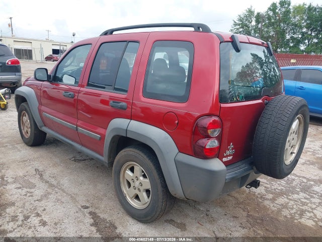 Продаж на аукціоні авто 2007 Jeep Liberty Sport, vin: 1J4GK48K67W587120, номер лоту: 45602149