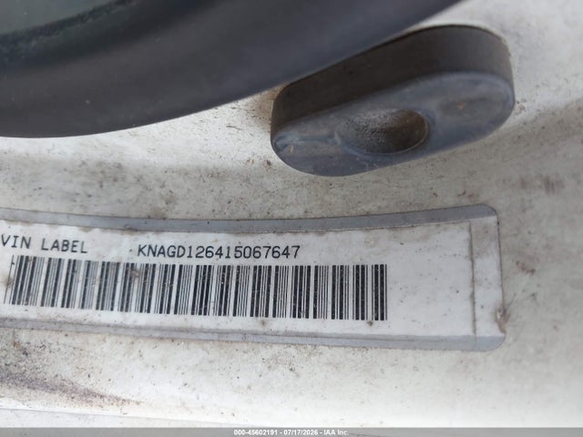Aukcja sprzedaży 2001 Kia Optima Lx/se, vin: KNAGD126415067647, numer aukcji: 45602191