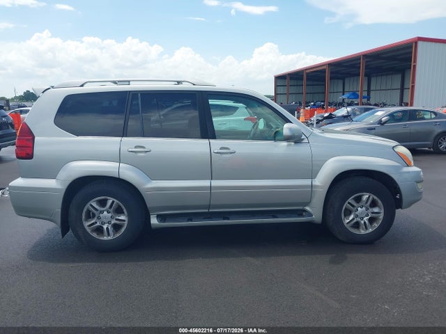 2003 Lexus Gx 470 მანქანა იყიდება აუქციონზე, vin: JTJBT20X130015956, აუქციონის ნომერი: 45602216