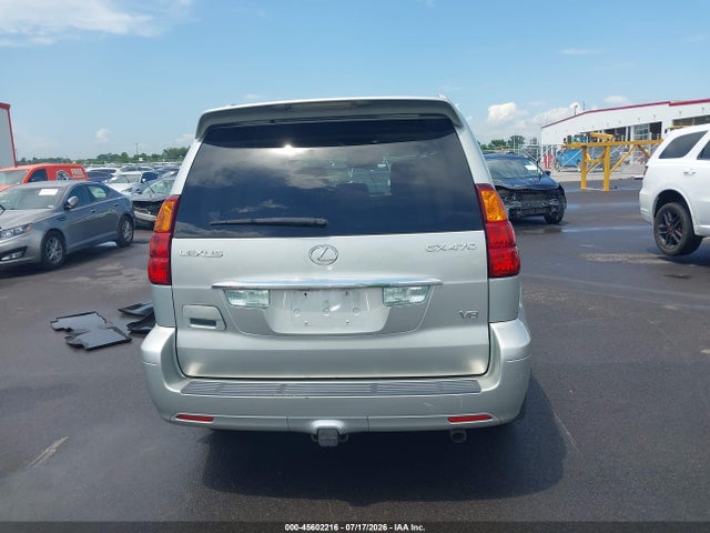 2003 Lexus Gx 470 მანქანა იყიდება აუქციონზე, vin: JTJBT20X130015956, აუქციონის ნომერი: 45602216
