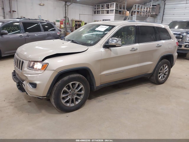 Продажа на аукционе авто 2014 Jeep Grand Cherokee Limited, vin: 1C4RJFBG1EC578387, номер лота: 45602230