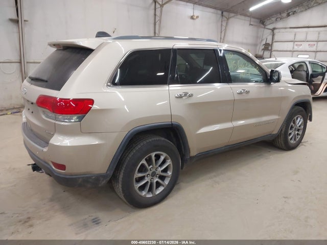 Продажа на аукционе авто 2014 Jeep Grand Cherokee Limited, vin: 1C4RJFBG1EC578387, номер лота: 45602230