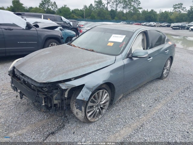 45602392 :رقم المزاد ، JN1EV7APXLM207071 vin ، 2020 Infiniti Q50 Luxe مزاد بيع