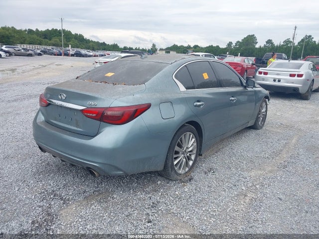 45602392 :رقم المزاد ، JN1EV7APXLM207071 vin ، 2020 Infiniti Q50 Luxe مزاد بيع