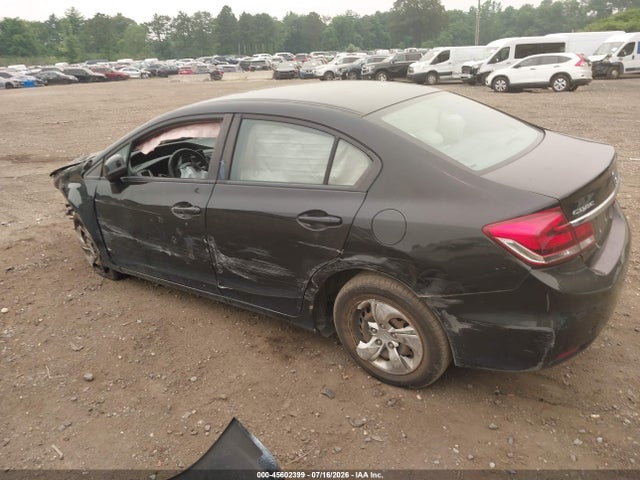 2013 Honda Civic Lx მანქანა იყიდება აუქციონზე, vin: 2HGFB2F52DH592877, აუქციონის ნომერი: 45602399