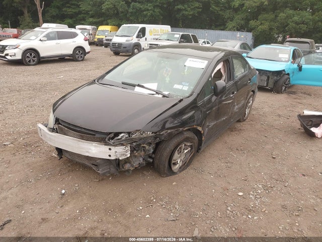 2013 Honda Civic Lx მანქანა იყიდება აუქციონზე, vin: 2HGFB2F52DH592877, აუქციონის ნომერი: 45602399