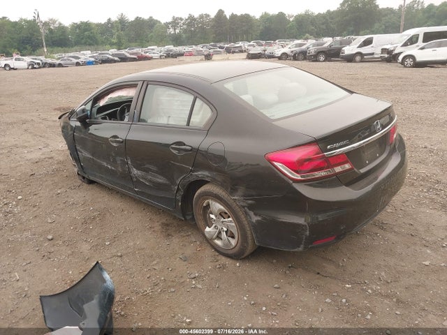 2013 Honda Civic Lx მანქანა იყიდება აუქციონზე, vin: 2HGFB2F52DH592877, აუქციონის ნომერი: 45602399