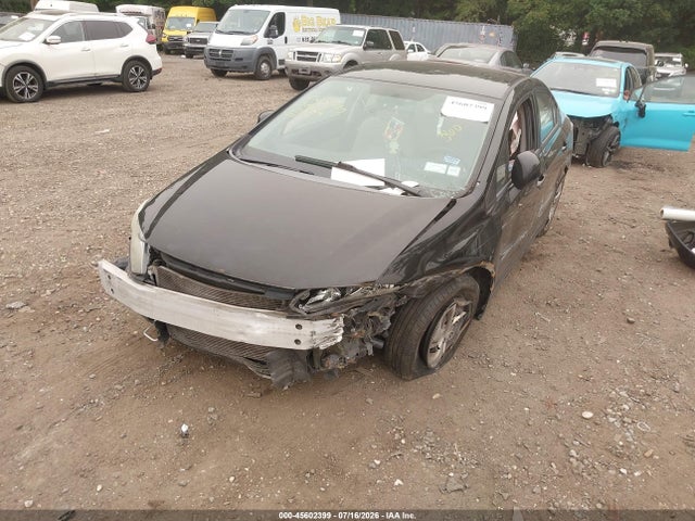 2013 Honda Civic Lx მანქანა იყიდება აუქციონზე, vin: 2HGFB2F52DH592877, აუქციონის ნომერი: 45602399