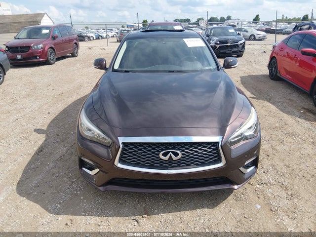Aukcja sprzedaży 2018 Infiniti Q50 3.0t Luxe, vin: JN1EV7AR4JM439258, numer aukcji: 45602401