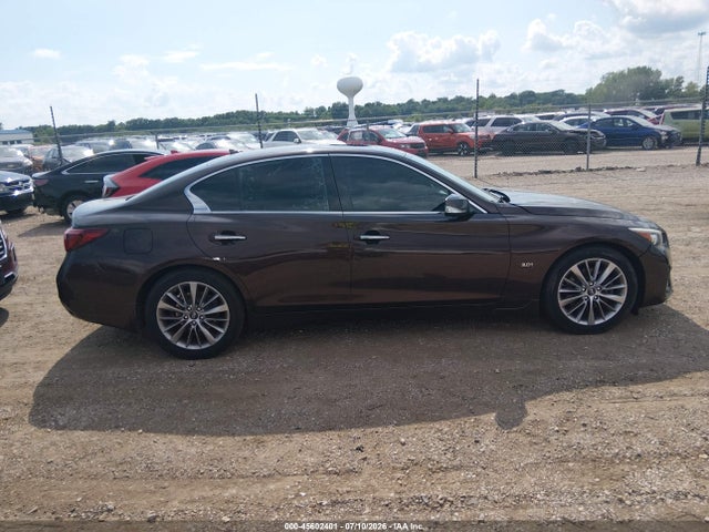 Aukcja sprzedaży 2018 Infiniti Q50 3.0t Luxe, vin: JN1EV7AR4JM439258, numer aukcji: 45602401