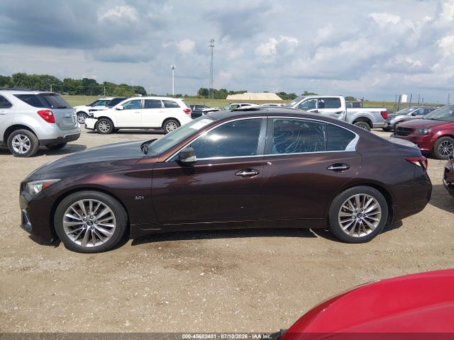 Aukcja sprzedaży 2018 Infiniti Q50 3.0t Luxe, vin: JN1EV7AR4JM439258, numer aukcji: 45602401