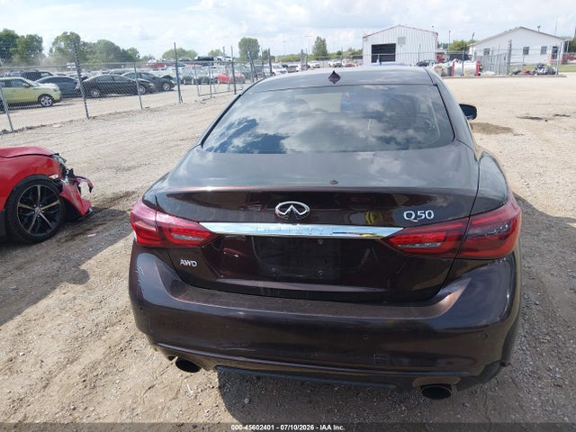 Aukcja sprzedaży 2018 Infiniti Q50 3.0t Luxe, vin: JN1EV7AR4JM439258, numer aukcji: 45602401