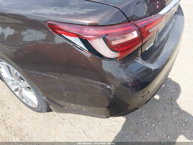 Aukcja sprzedaży 2018 Infiniti Q50 3.0t Luxe, vin: JN1EV7AR4JM439258, numer aukcji: 45602401