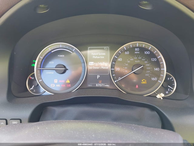 Продажа на аукционе авто 2018 Lexus Es 300h, vin: JTHBW1GG1J2189634, номер лота: 45602443