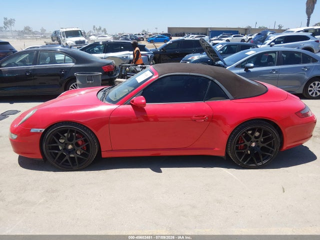 Продаж на аукціоні авто 2006 Porsche 911 Carrera S Cabriolet, vin: WP0CB29926S765504, номер лоту: 45602481
