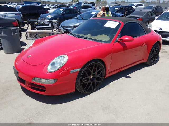 Продаж на аукціоні авто 2006 Porsche 911 Carrera S Cabriolet, vin: WP0CB29926S765504, номер лоту: 45602481