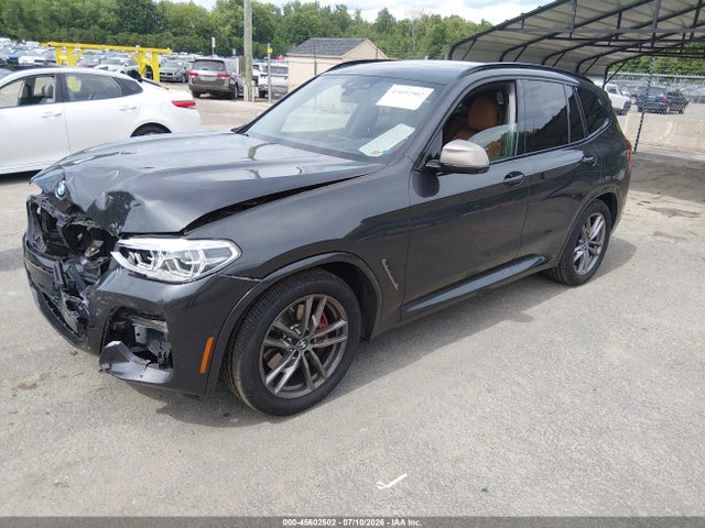 2021 Bmw X3 M40i მანქანა იყიდება აუქციონზე, vin: 5UXTY9C02M9F13016, აუქციონის ნომერი: 45602502