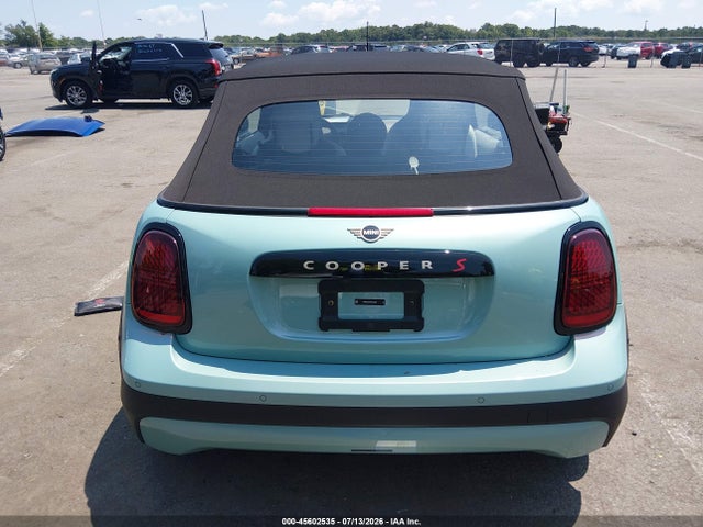 Продаж на аукціоні авто 2026 Mini Convertible Cooper S, vin: WMW23GX04T2Y50380, номер лоту: 45602535