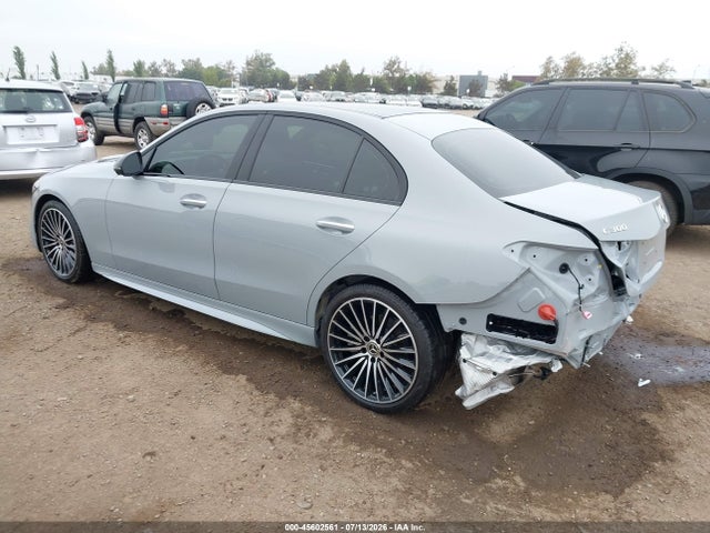 Aukcja sprzedaży 2025 Mercedes-benz C 300, vin: W1KAF4GB1SR301611, numer aukcji: 45602561