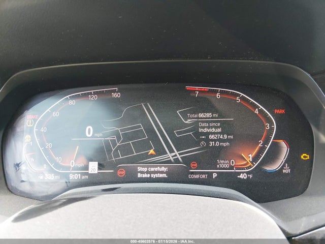 45602576 :رقم المزاد ، 5UXCR6C09L9B94501 vin ، 2020 Bmw X5 Xdrive40i مزاد بيع