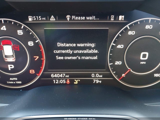 45602649 :رقم المزاد ، WA1VAAF7XKD012014 vin ، 2019 Audi Q7 55 Premium مزاد بيع