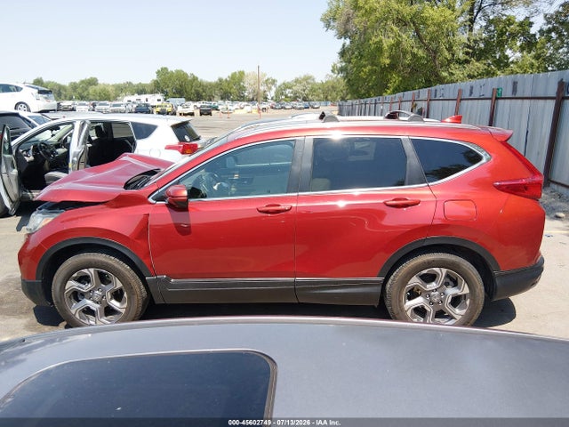 45602749 :رقم المزاد ، 5J6RW2H83HL069992 vin ، 2017 Honda Cr-v Ex-l/ex-l Navi مزاد بيع