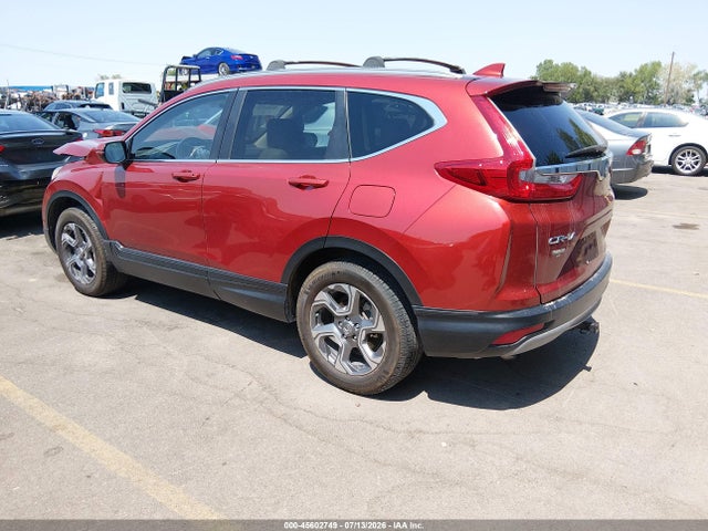 45602749 :رقم المزاد ، 5J6RW2H83HL069992 vin ، 2017 Honda Cr-v Ex-l/ex-l Navi مزاد بيع