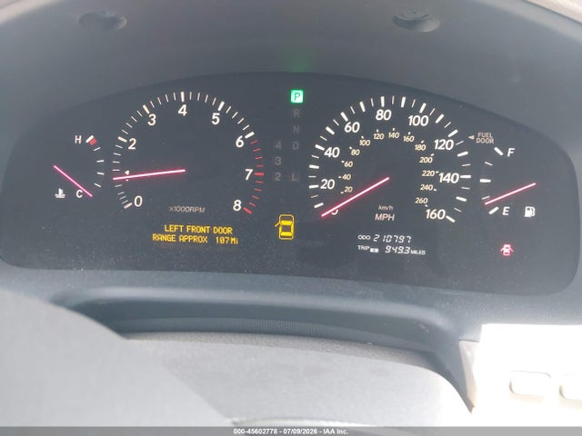 Продаж на аукціоні авто 2001 Lexus Ls 430, vin: JTHBN30F110049692, номер лоту: 45602778
