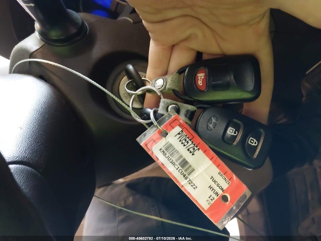 Aukcja sprzedaży 2012 Hyundai Tucson Gls, vin: KM8JU3AC1CU487222, numer aukcji: 45602792