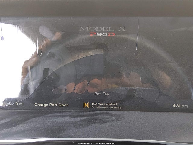 45602823 :رقم المزاد ، 5YJXCAE46GF004833 vin ، 2016 Tesla Model X 60d/p100d/p90d مزاد بيع