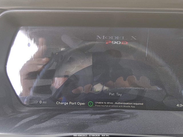 45602823 :رقم المزاد ، 5YJXCAE46GF004833 vin ، 2016 Tesla Model X 60d/p100d/p90d مزاد بيع