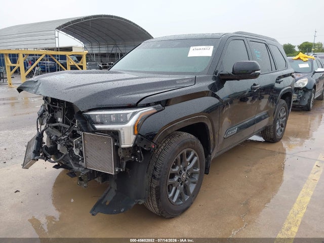 2026 Toyota Sequoia Platinum მანქანა იყიდება აუქციონზე, vin: 7SVAAABA3TX077444, აუქციონის ნომერი: 45602852
