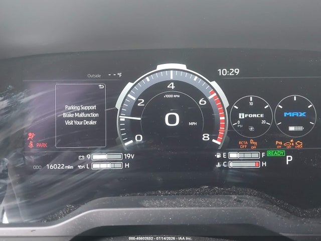 2026 Toyota Sequoia Platinum მანქანა იყიდება აუქციონზე, vin: 7SVAAABA3TX077444, აუქციონის ნომერი: 45602852