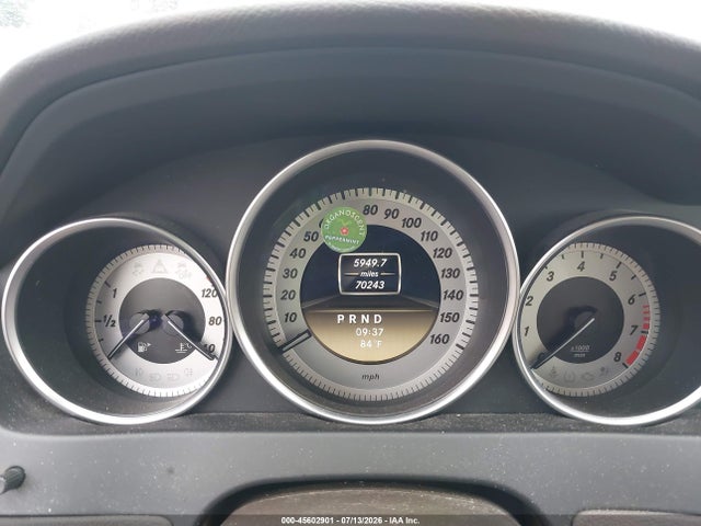 2012 Mercedes-benz C 250 Sport მანქანა იყიდება აუქციონზე, vin: WDDGF4HB7CR228805, აუქციონის ნომერი: 45602901