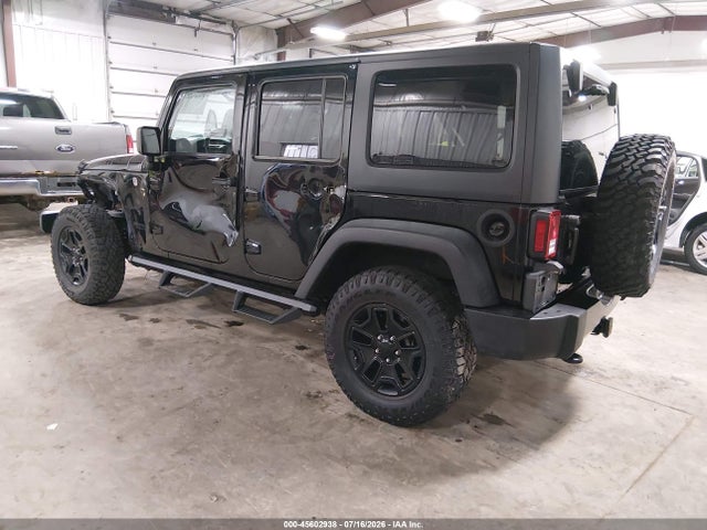2017 Jeep Wrangler Unlimited Willys Wheeler მანქანა იყიდება აუქციონზე, vin: 1C4HJWDG1HL572683, აუქციონის ნომერი: 45602938