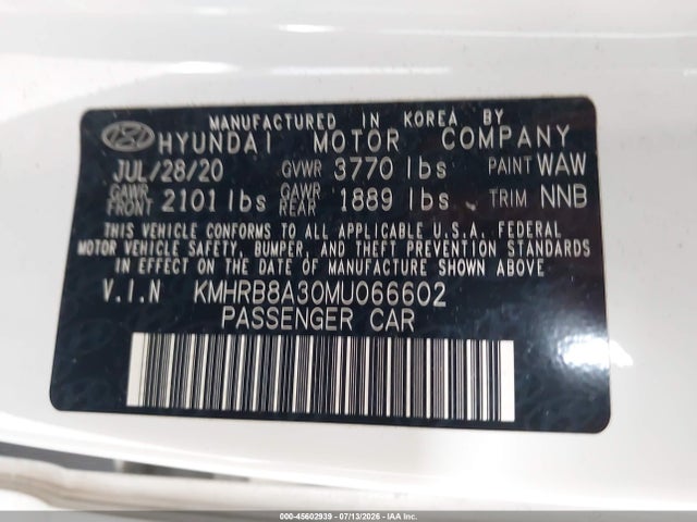Hyundai Venue Se 2021 KMHRB8A30MU066602 Image 9