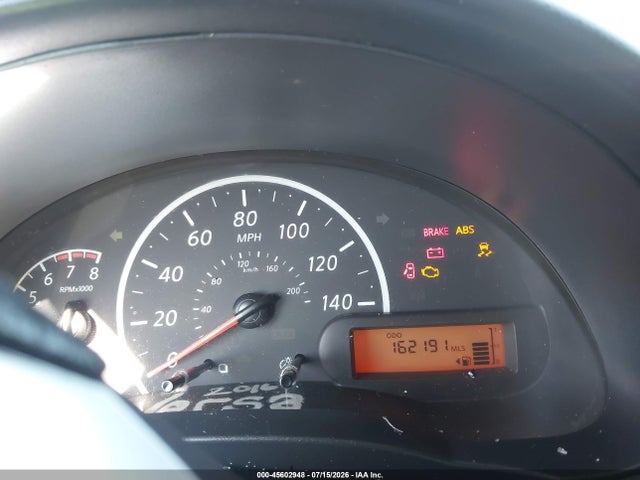 45602948 :رقم المزاد ، 3N1CN7AP7GL912160 vin ، 2016 Nissan Versa 1.6 S مزاد بيع