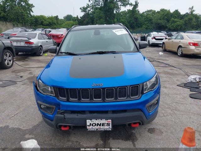 Продажа на аукционе авто 2018 Jeep Compass Trailhawk 4x4, vin: 3C4NJDDB1JT212688, номер лота: 45603025